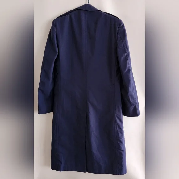 Vintage Military Airforce Blue 1549 Doublebreasted OverCoat Size 35R - Picture 2 of 7